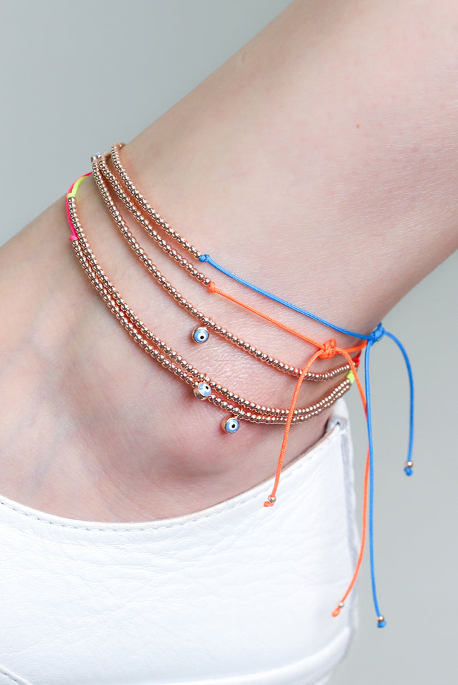 Fußkette IN THE MOOD FOR NEON YELLOW