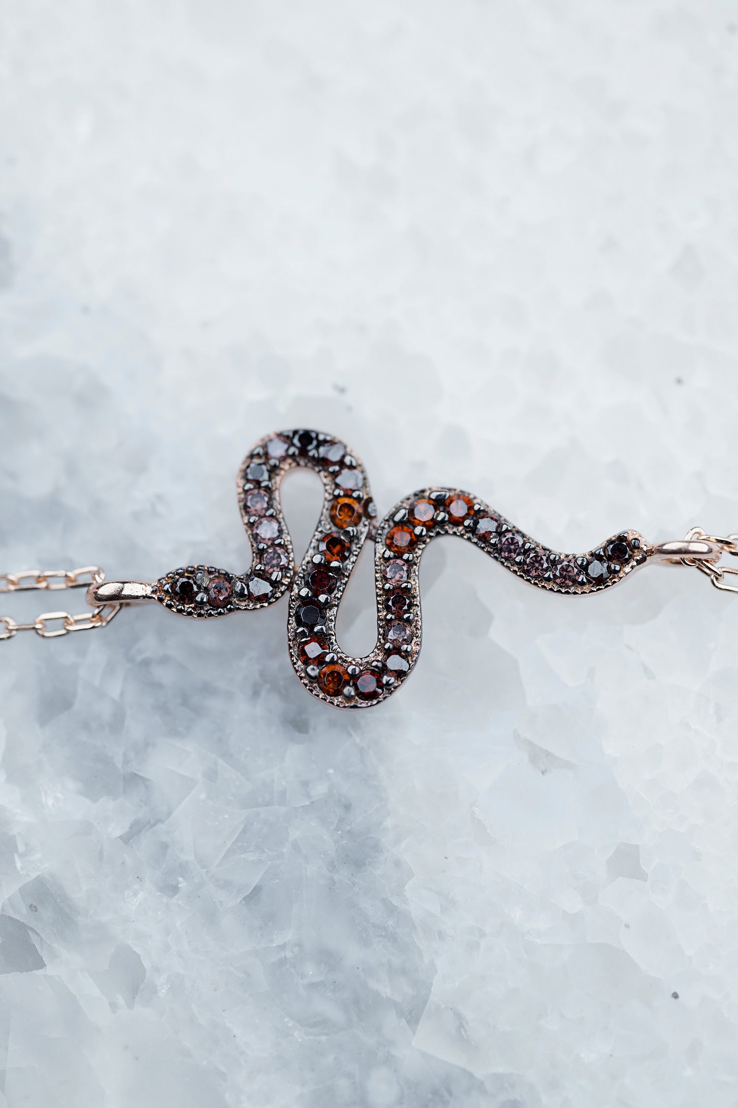 Armband SNAKE roségold