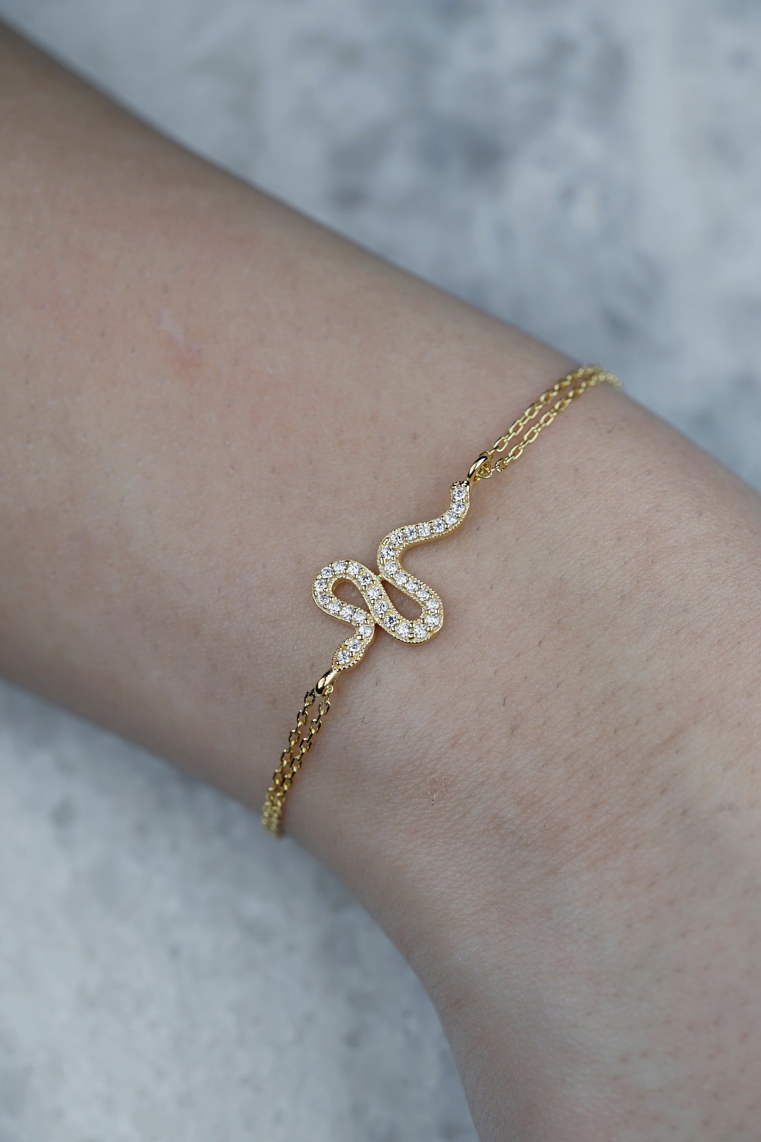 Armband SNAKE gold