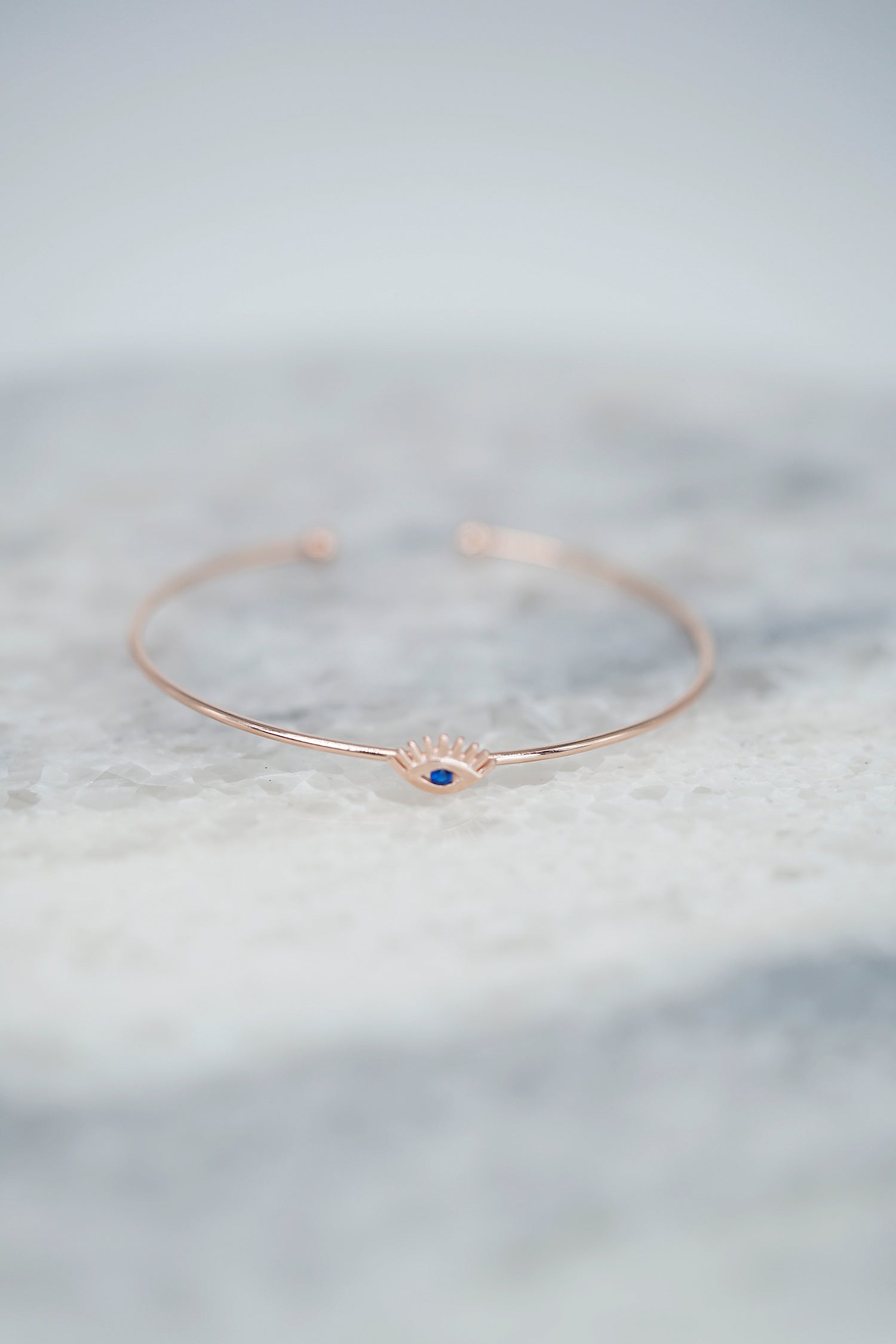 Armreif MAGIC BLUE EYE roségold