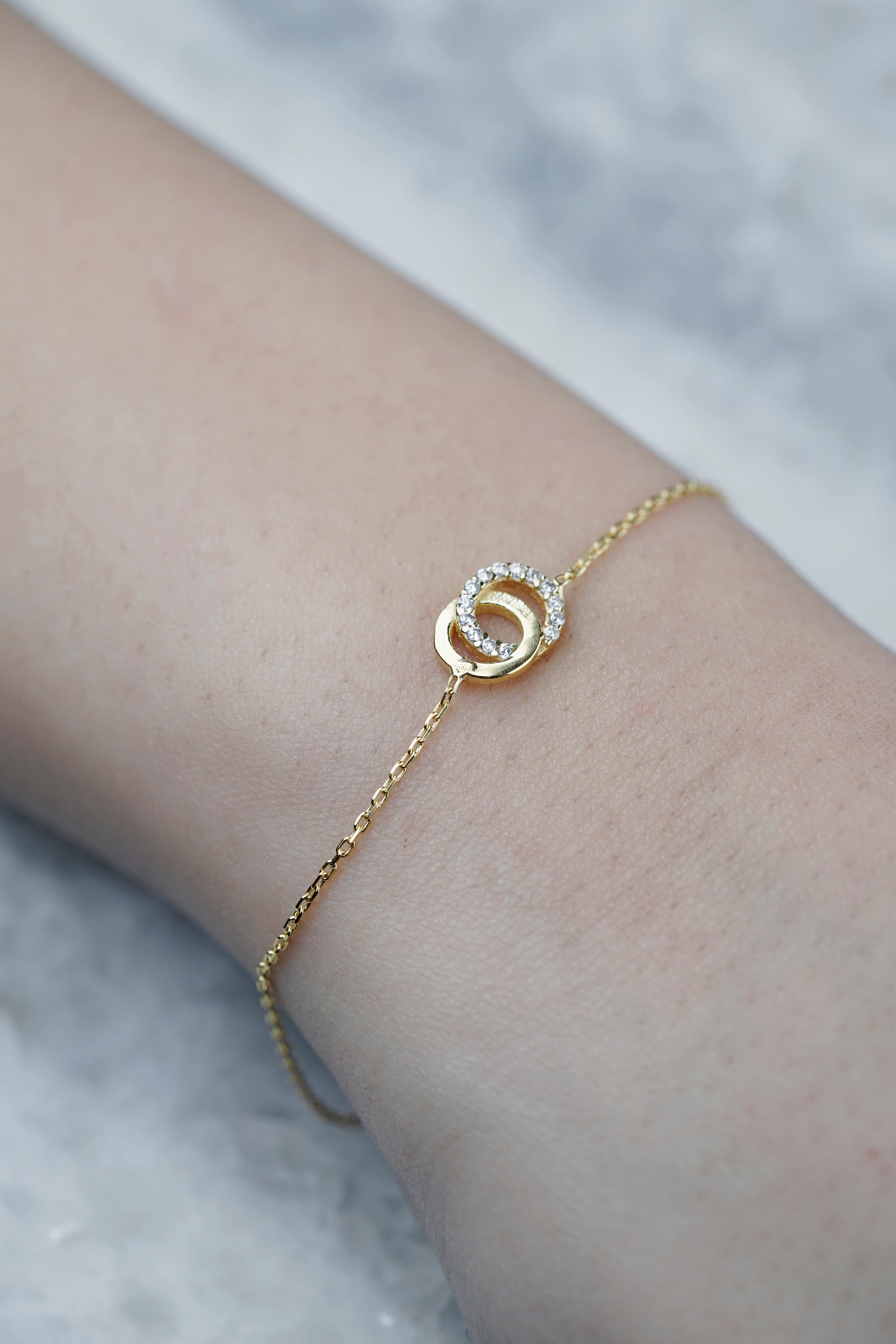 Armband DOUBLE ETERNITY gold