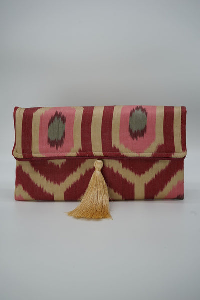 Clutch Seide NEXT LEVEL rot