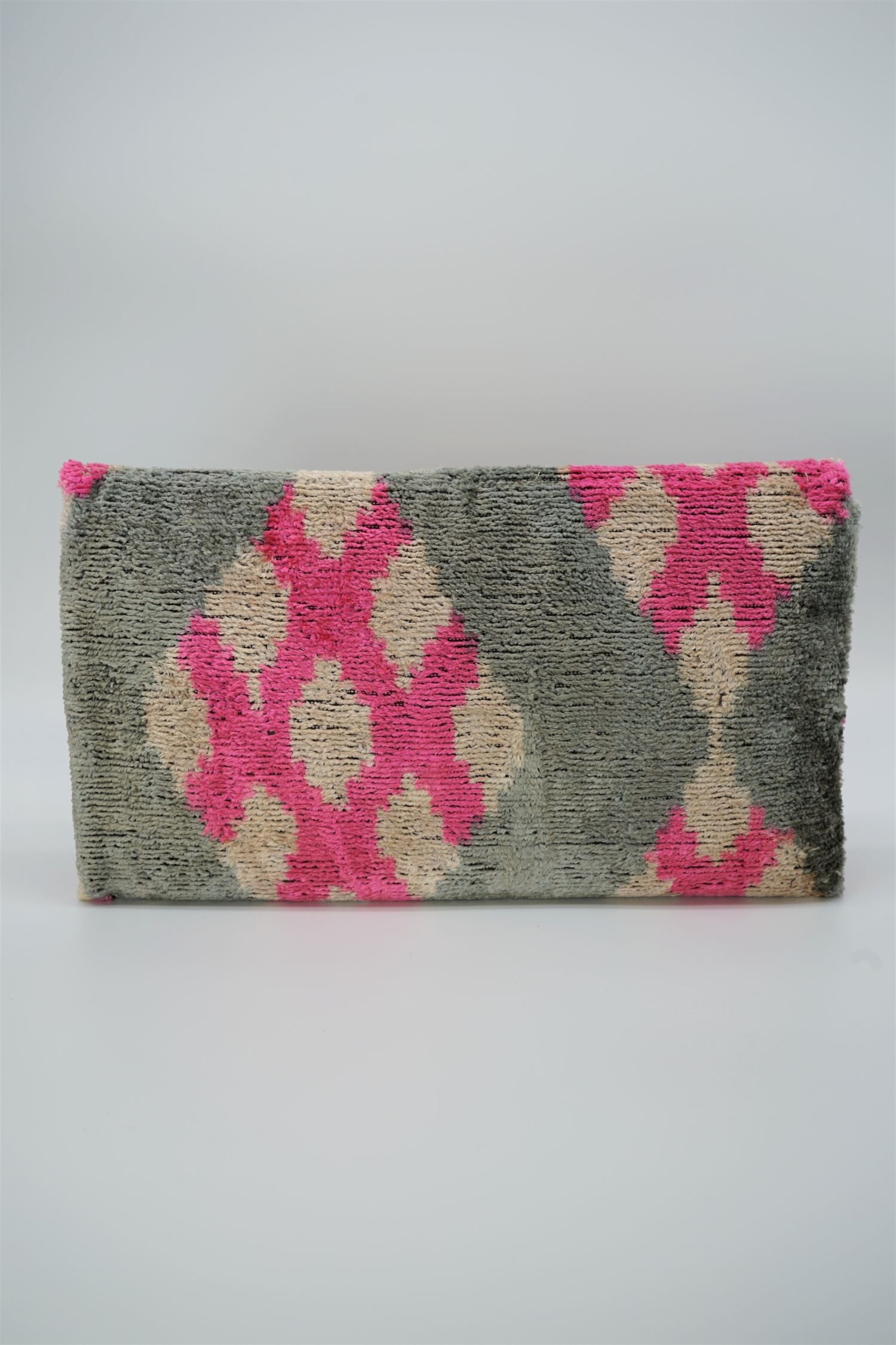 Clutch Seidensamt TROPICAL PINK pink