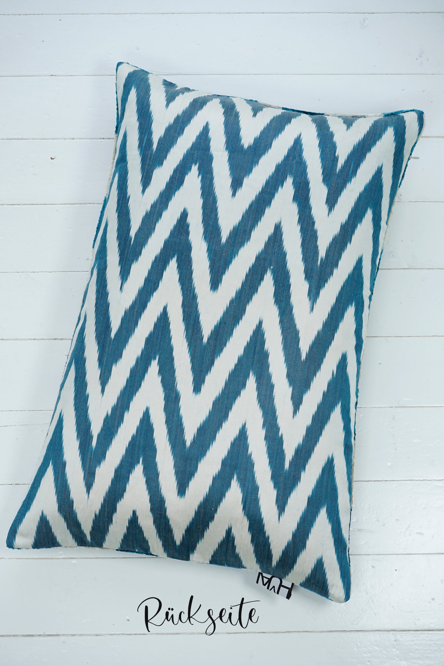 Seidensamt Kissen COSY CANELLA türkis