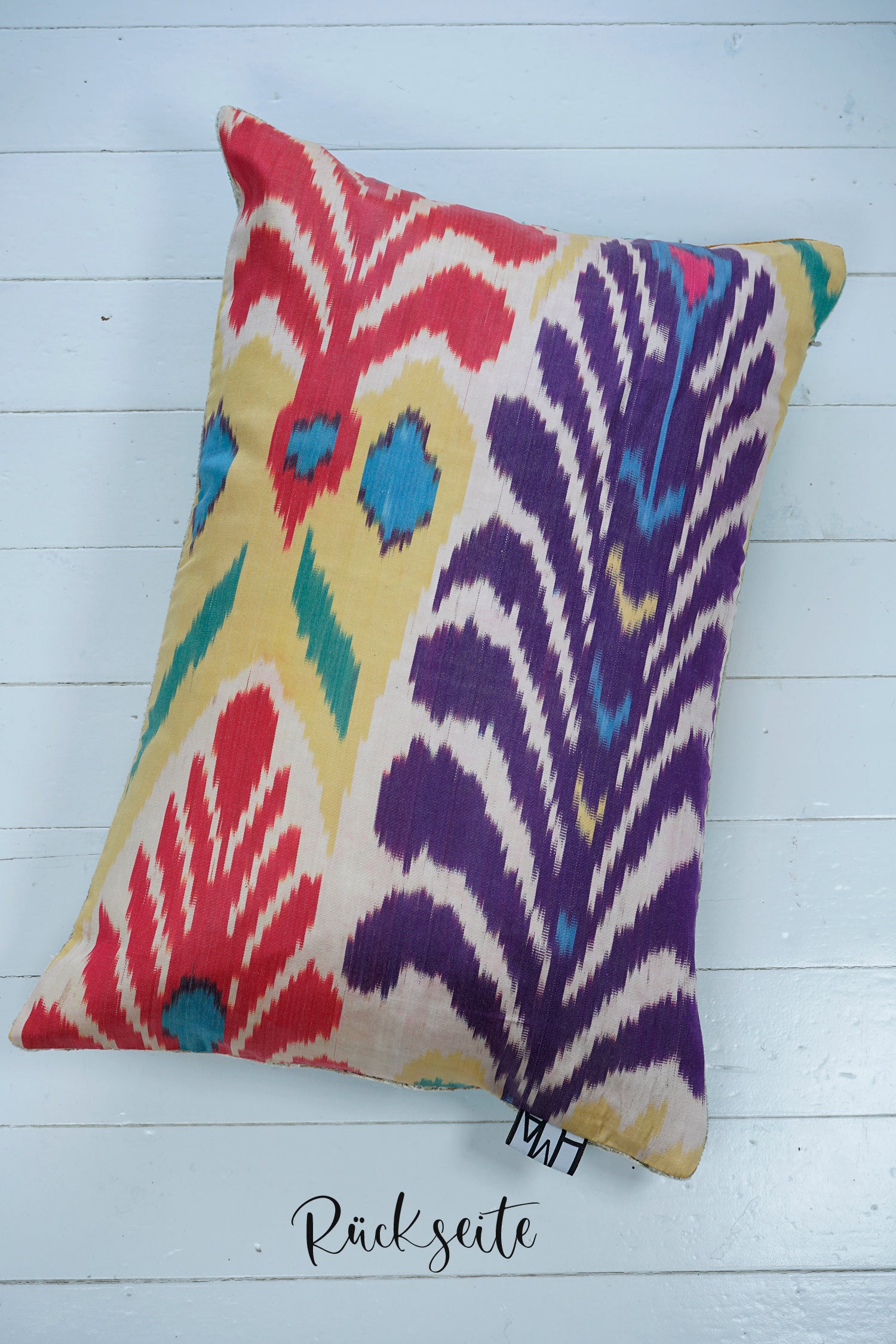 Seidensamt Kissen POONA ORANGE orange