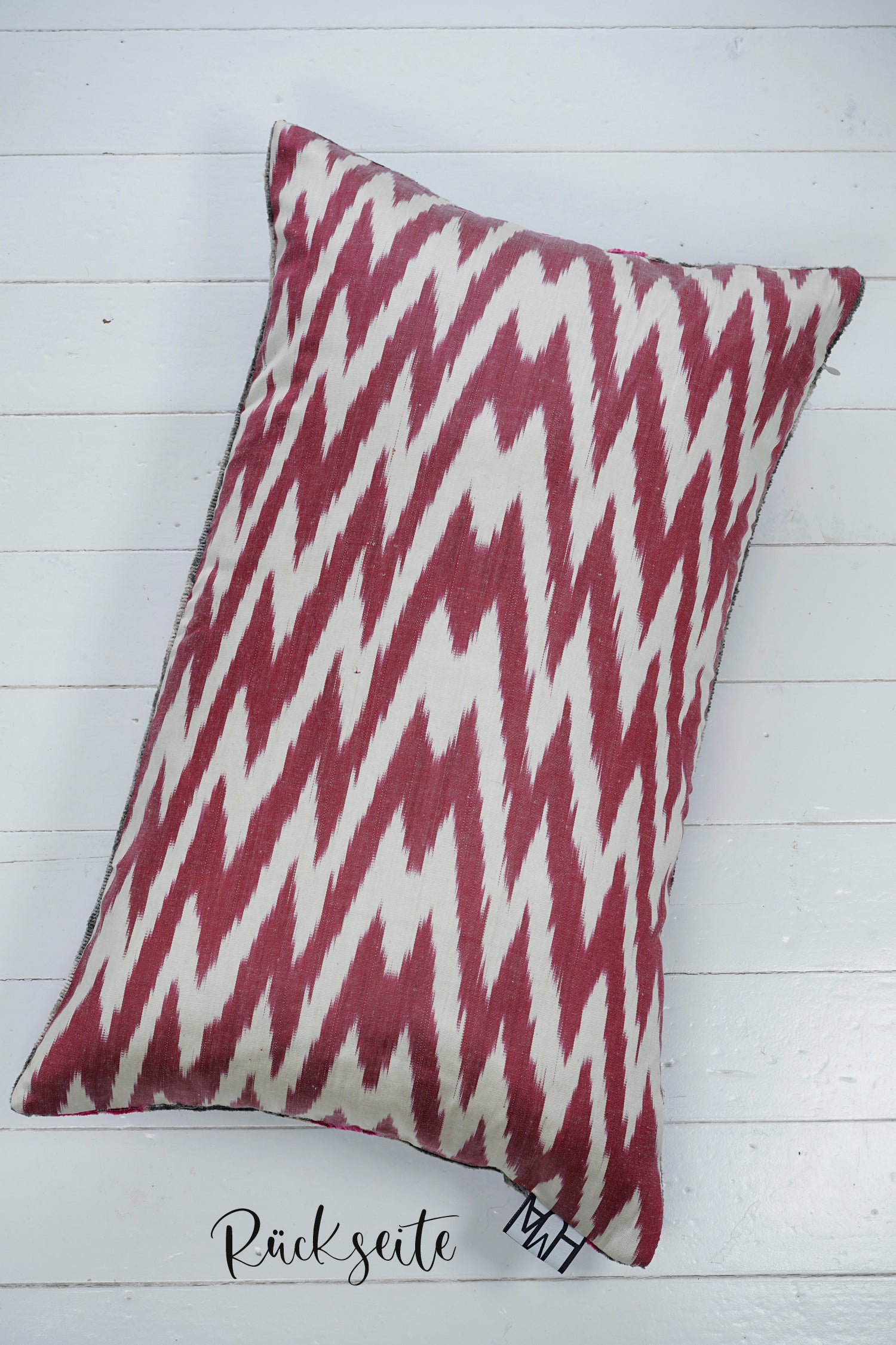 Seidensamt Kissen TROPICAL PINK pink