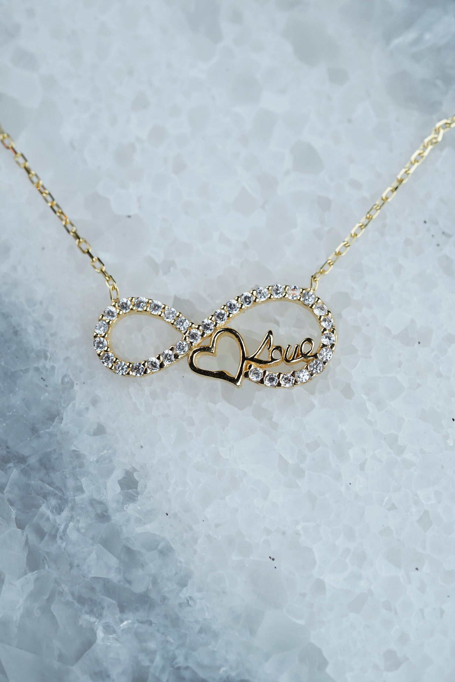 Kette INFINITY & LOVE gold