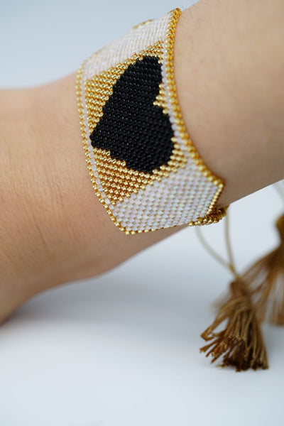 Statement Armband HEART gold