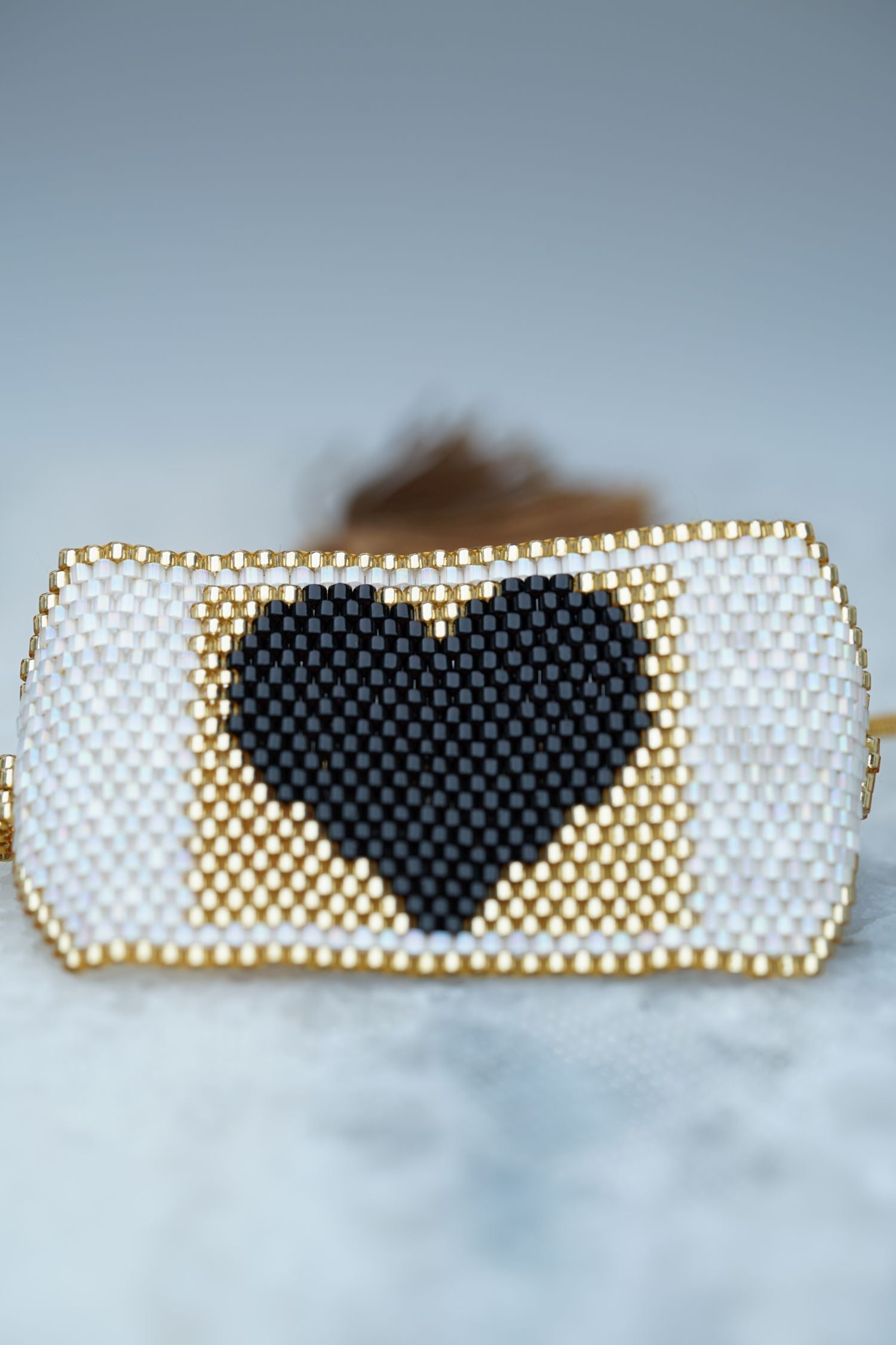 Statement Armband HEART gold