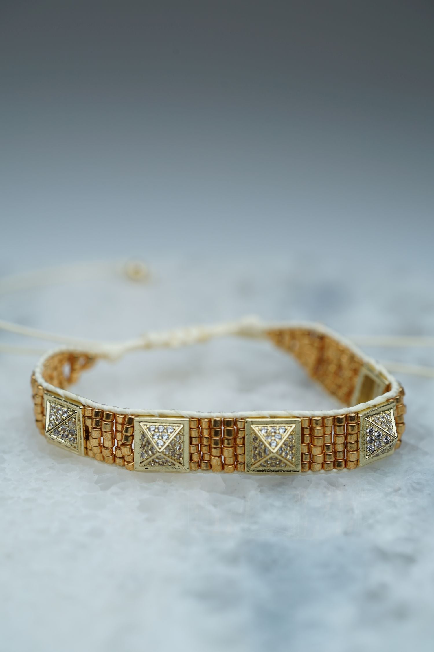 Statement Armband RIVETTO gold