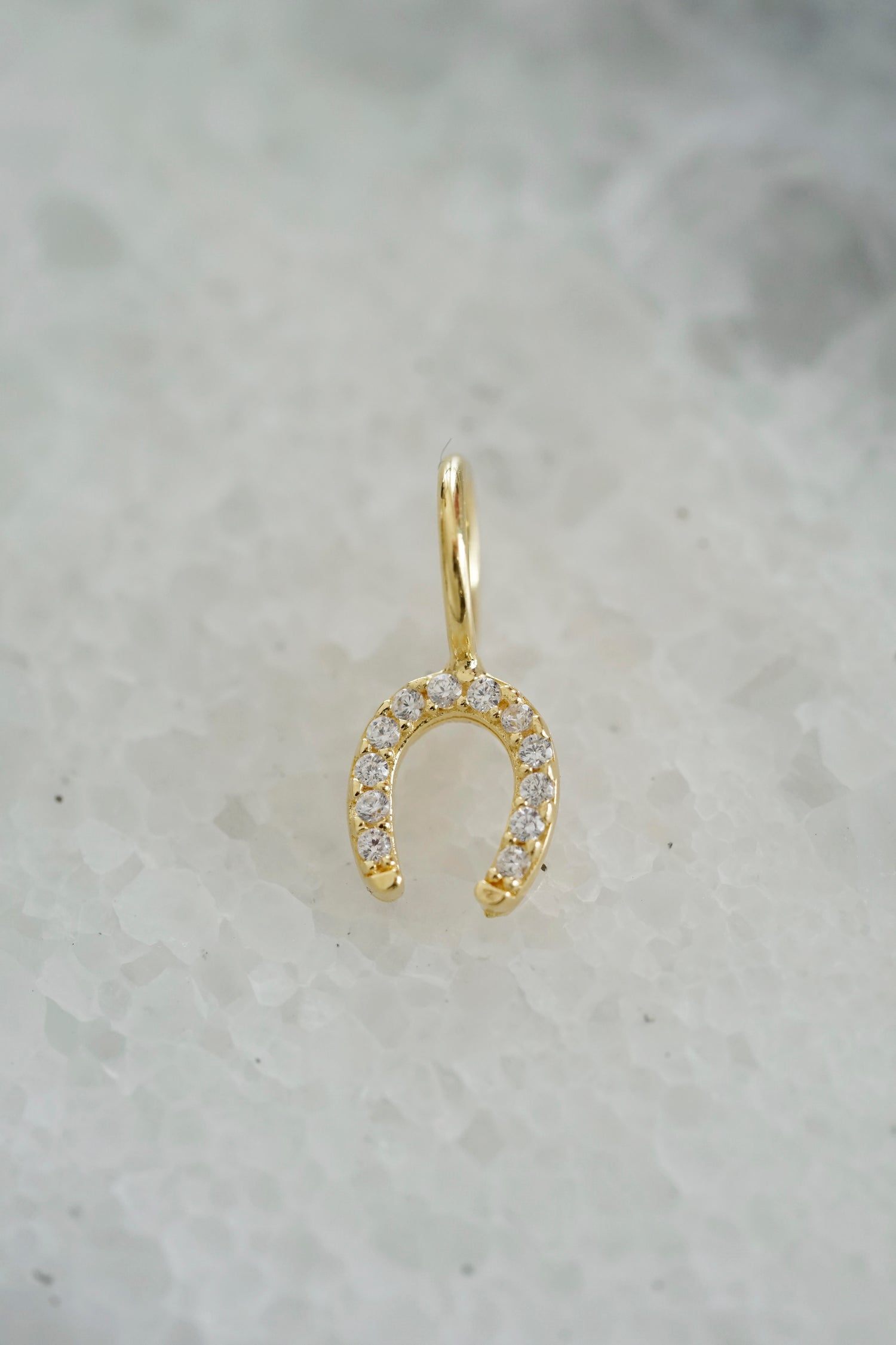 Anhänger HORSESHOE gold