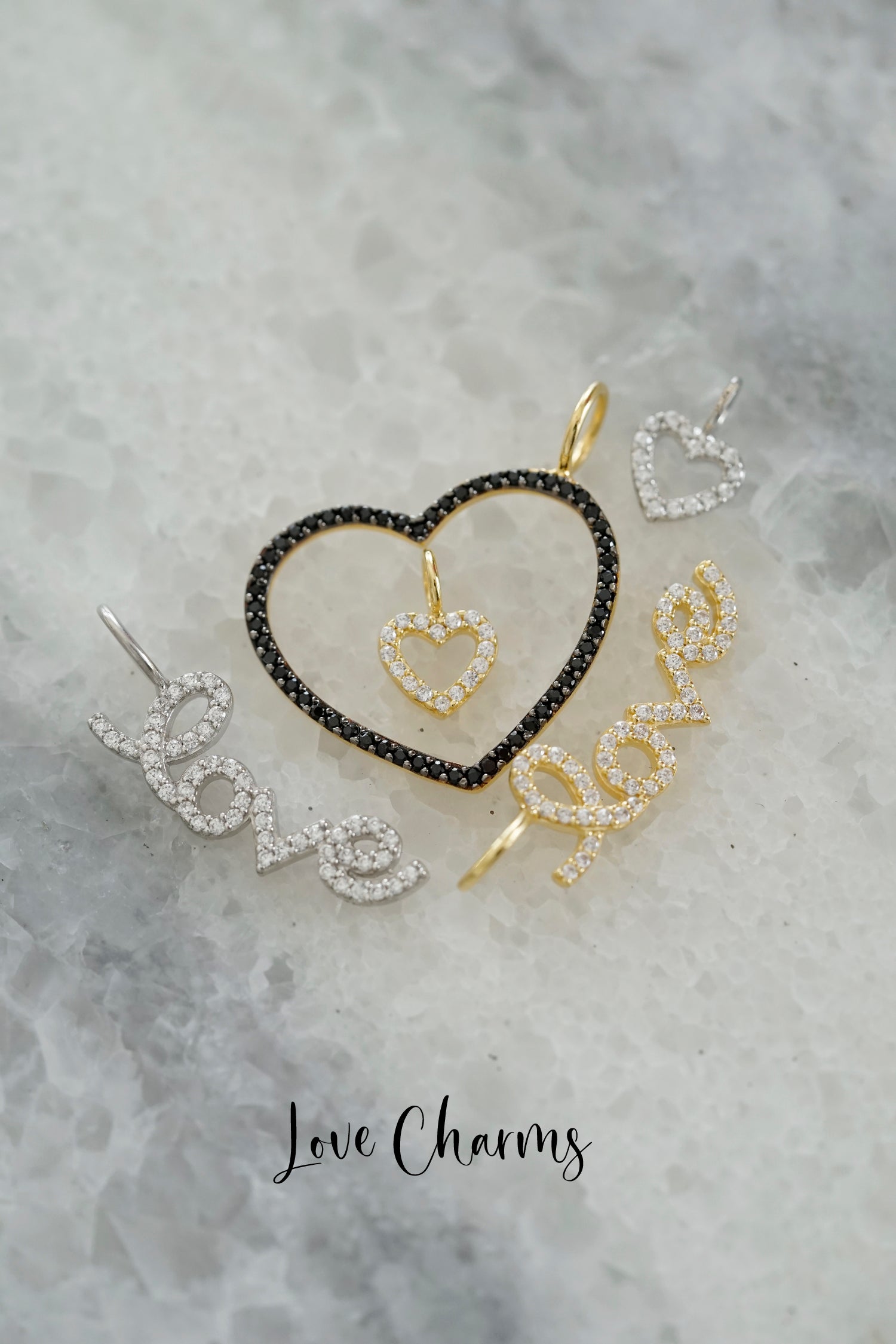 Anhänger LOVE silber