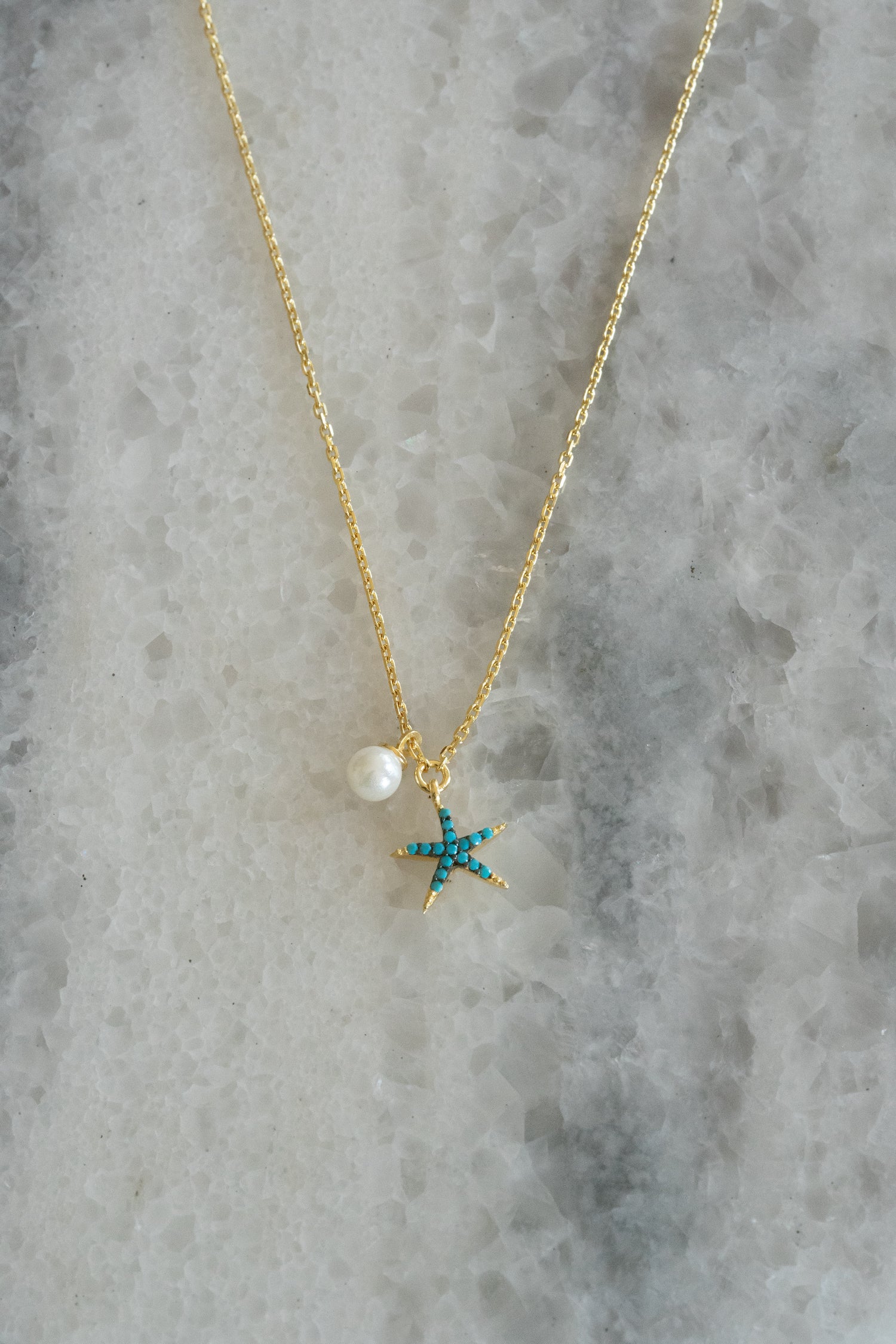Kette SEASTAR PEARL gold