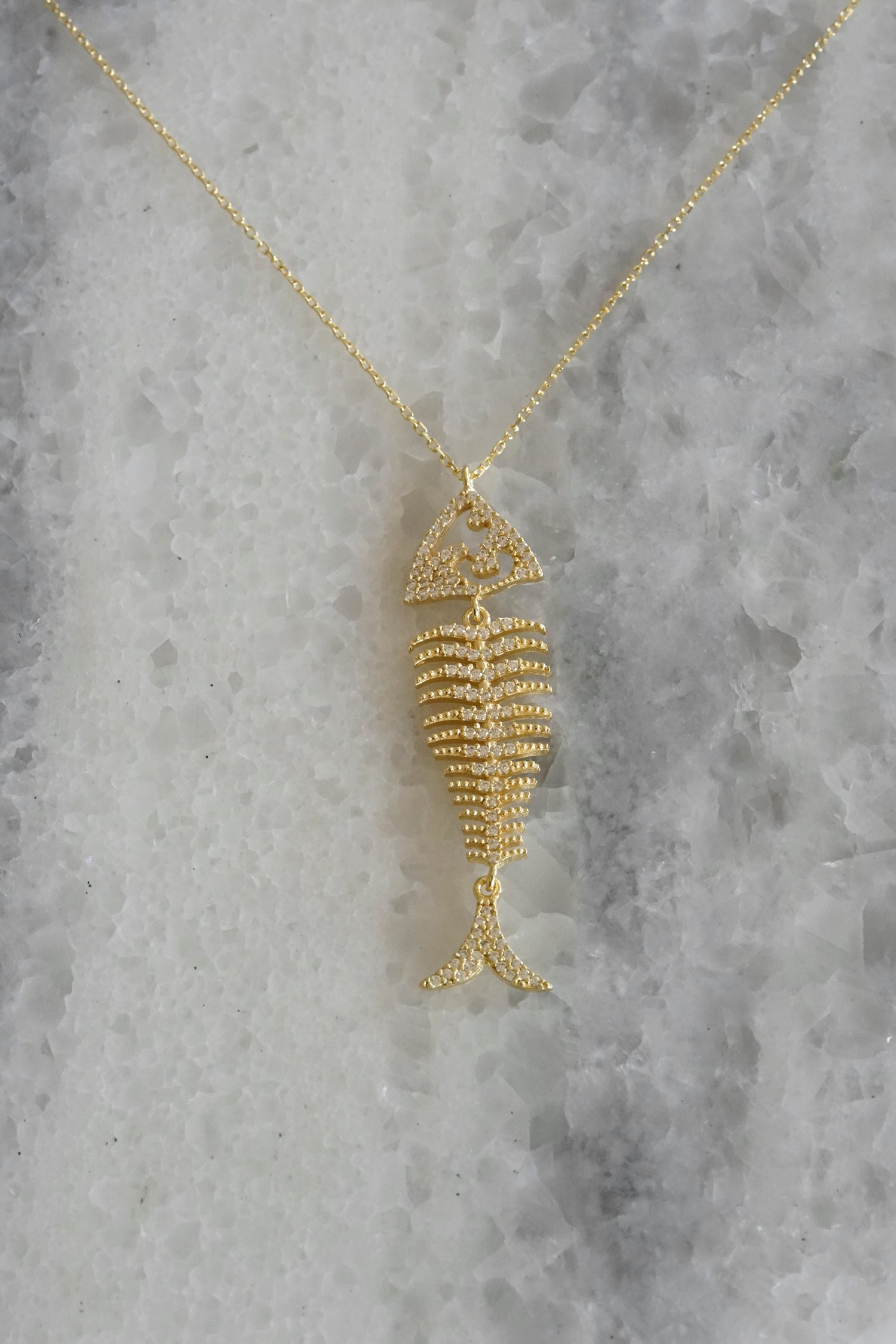 Kette FISHBONE gold
