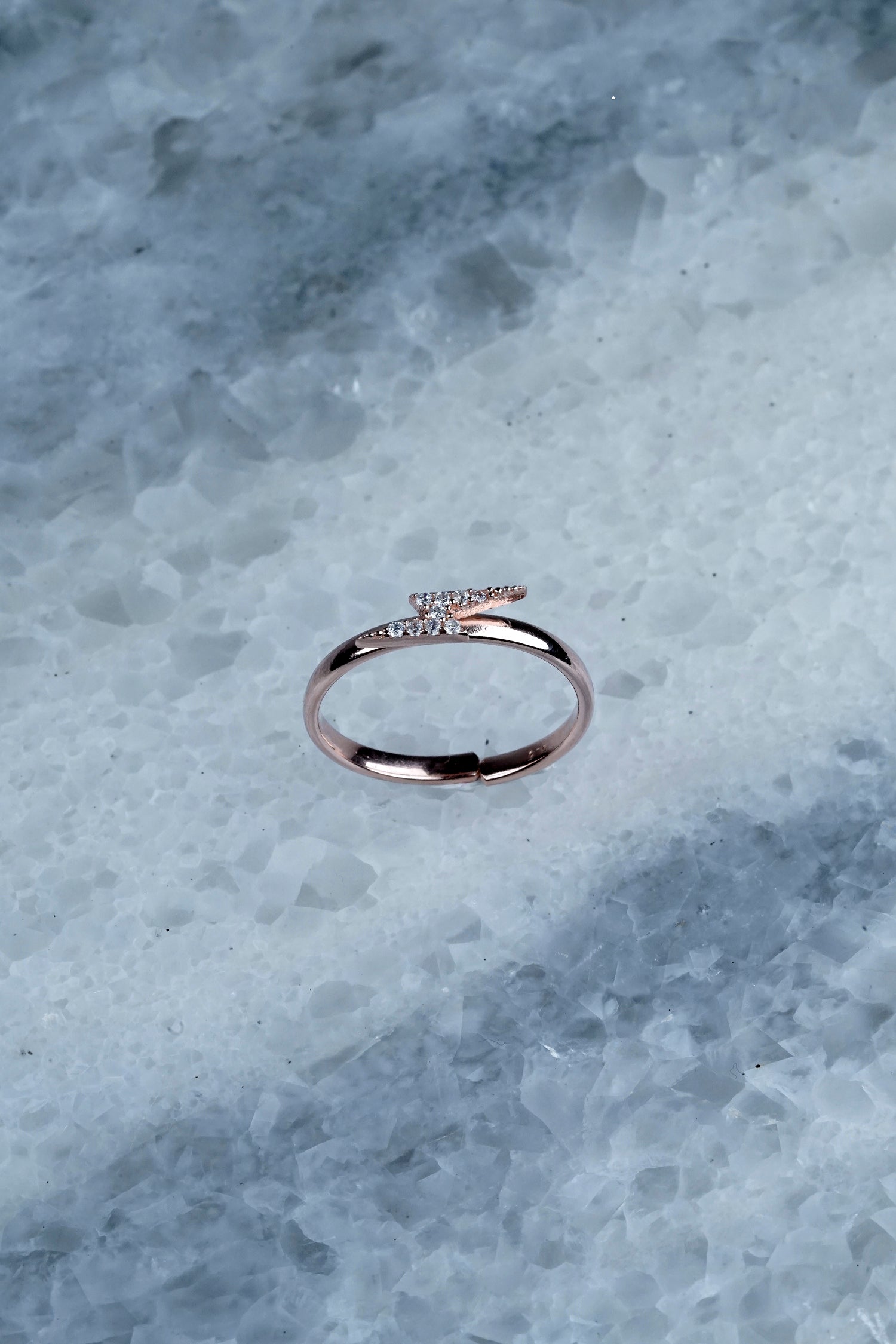 Ring LIGHTNING roségold