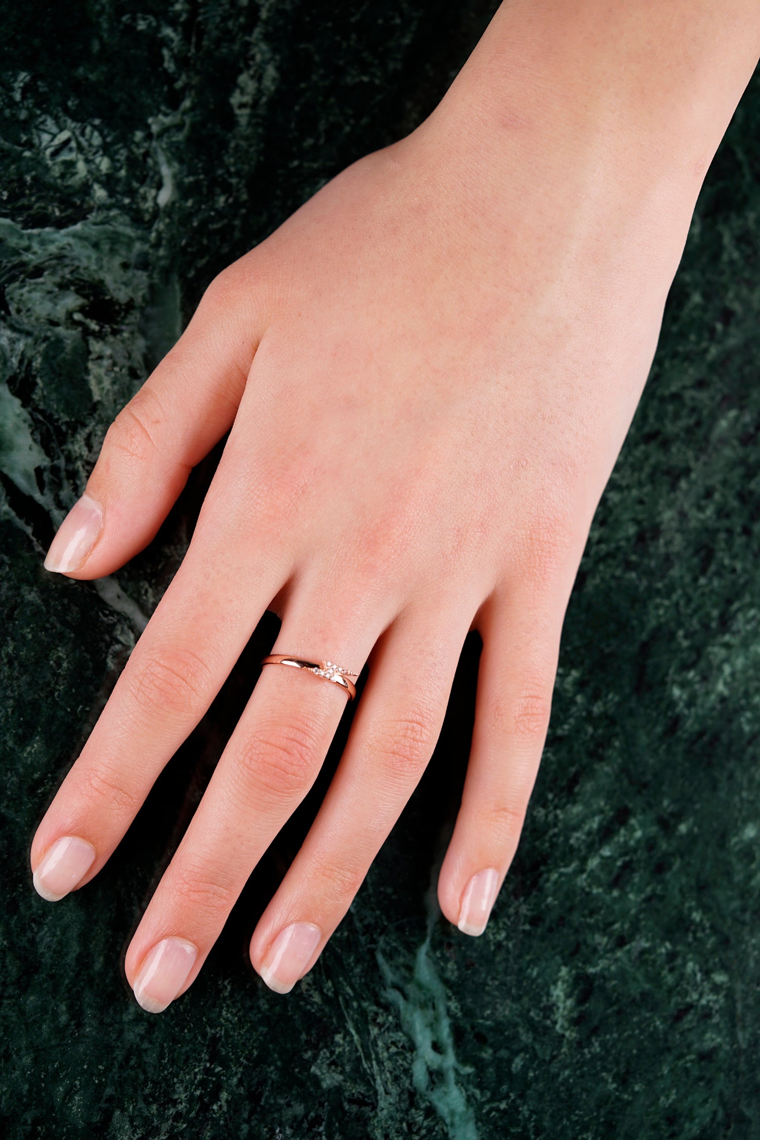 Ring LIGHTNING roségold