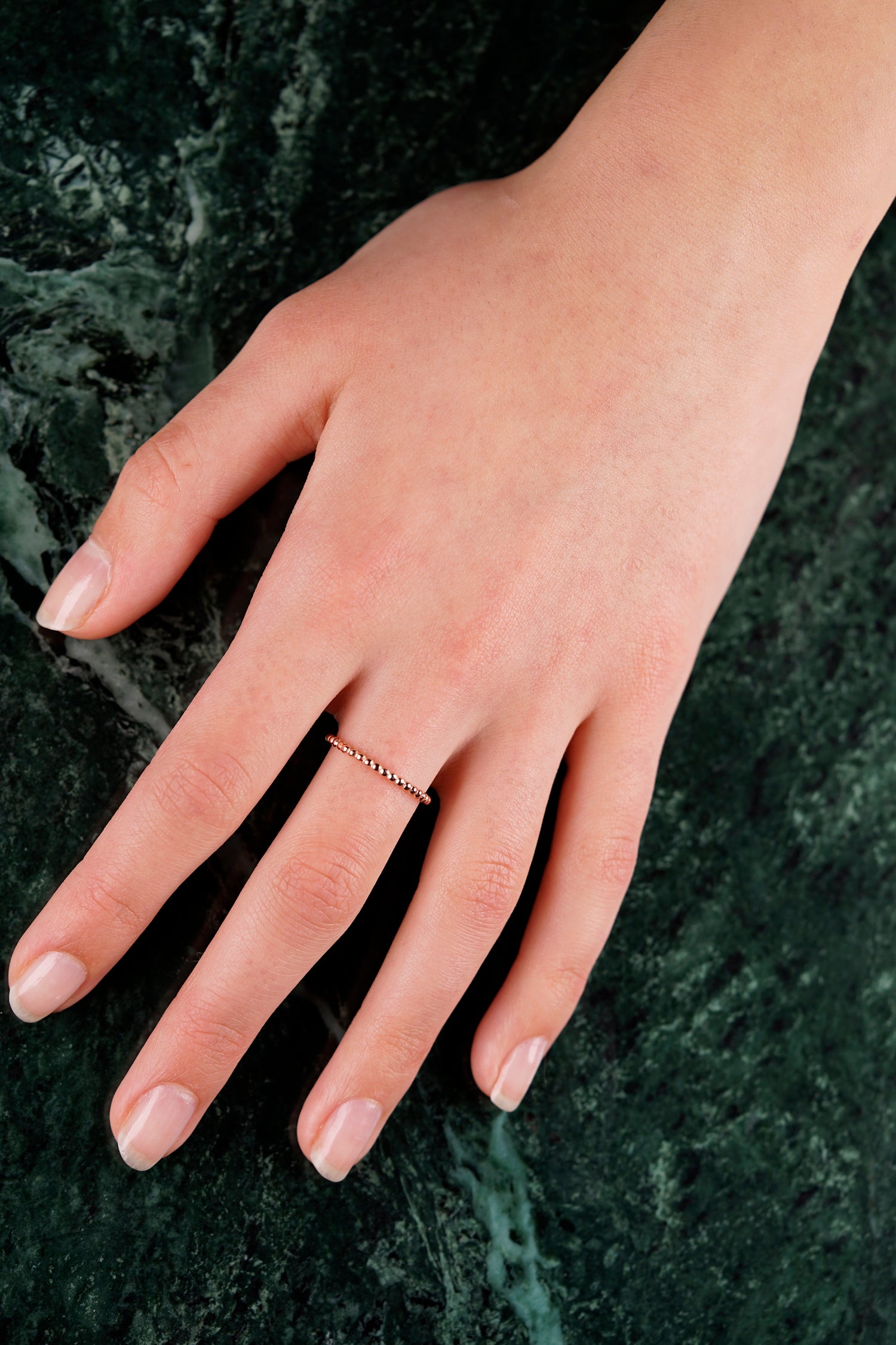 Ring BOHO PLAIN roségold