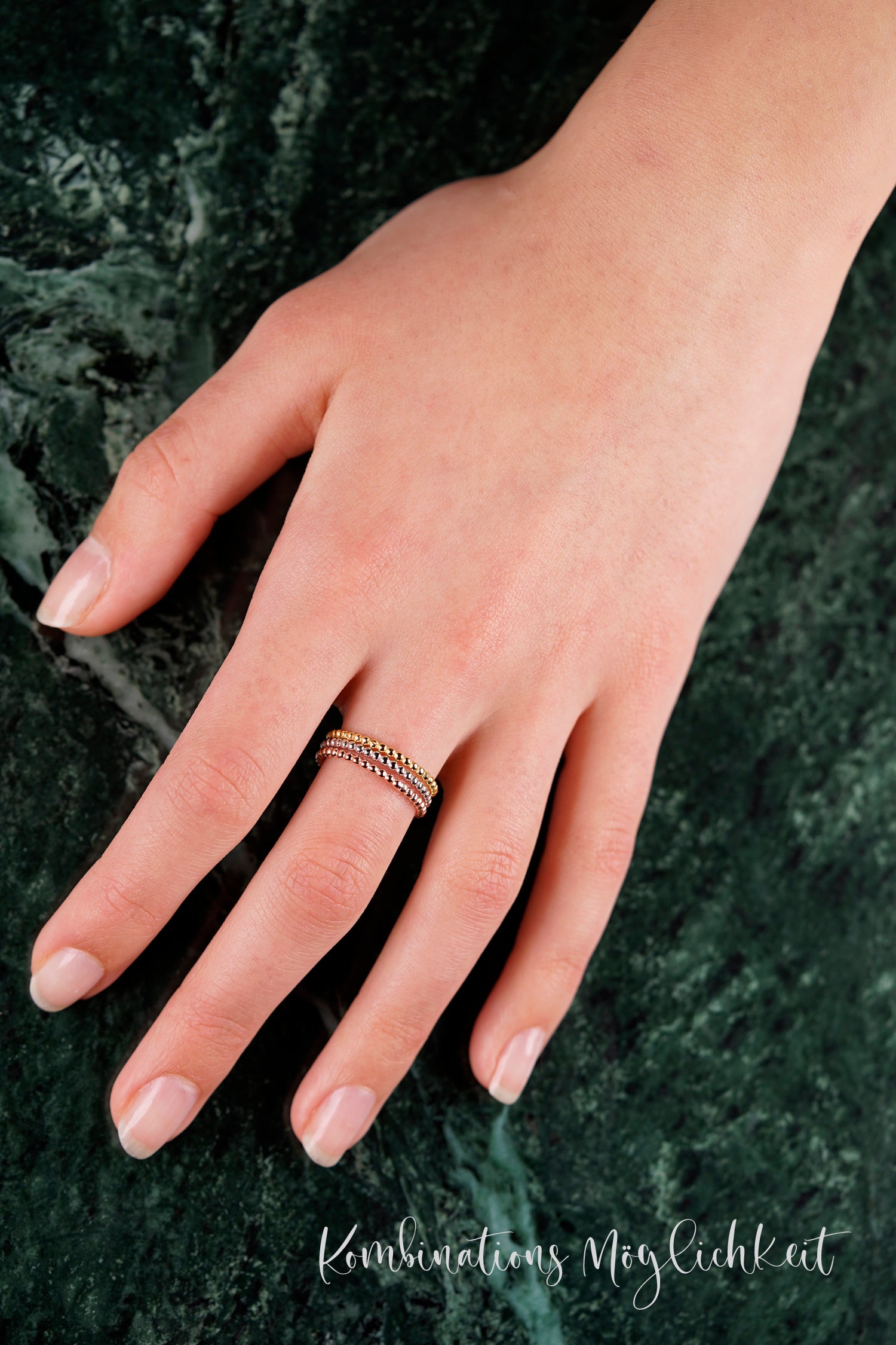 Ring BOHO PLAIN silber