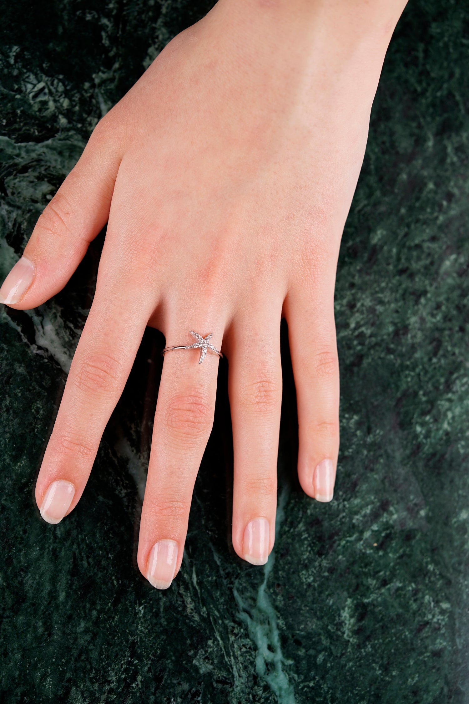 Ring STARFISH silber