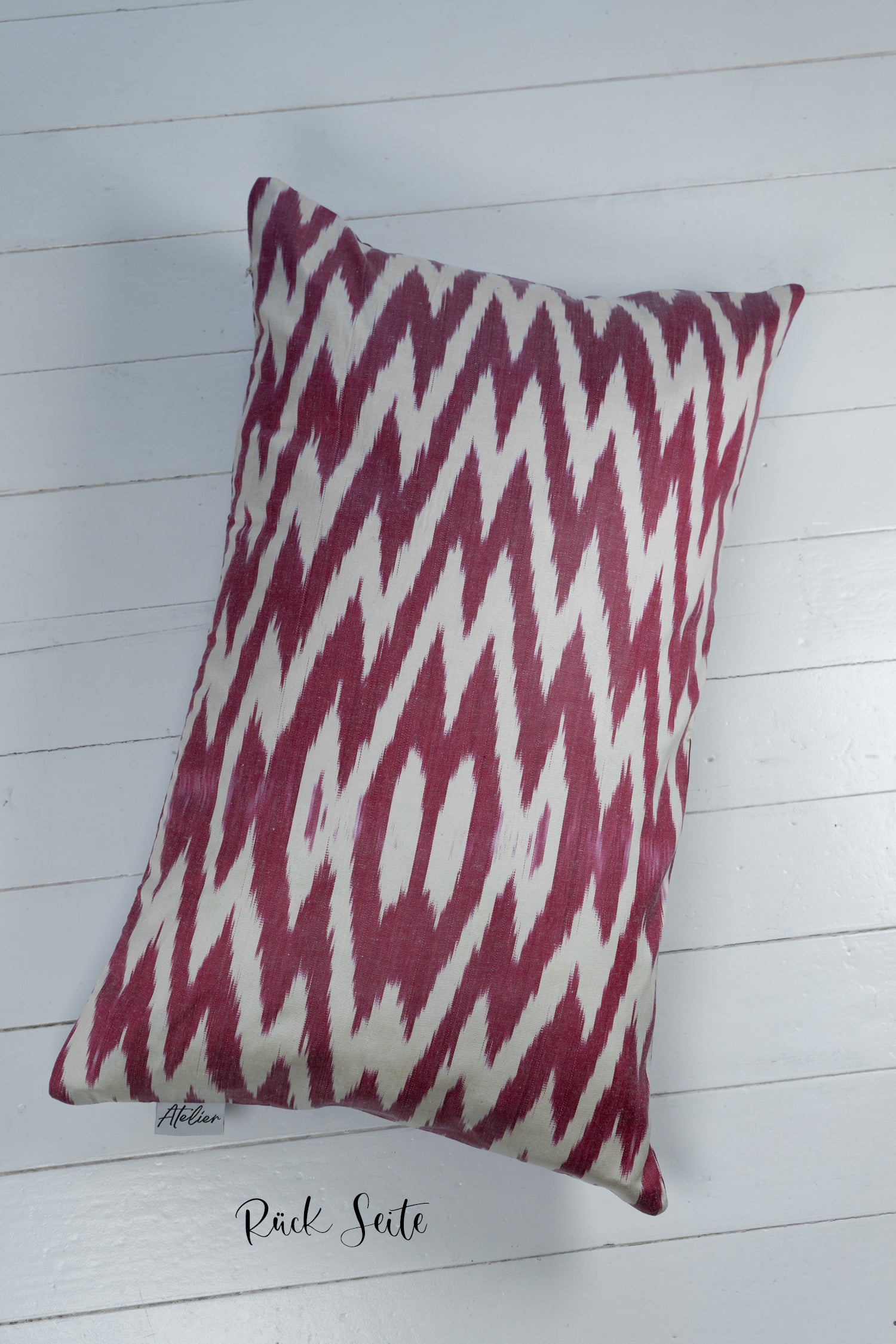 Seidenkissen STRAWBERRIES CREAM rot