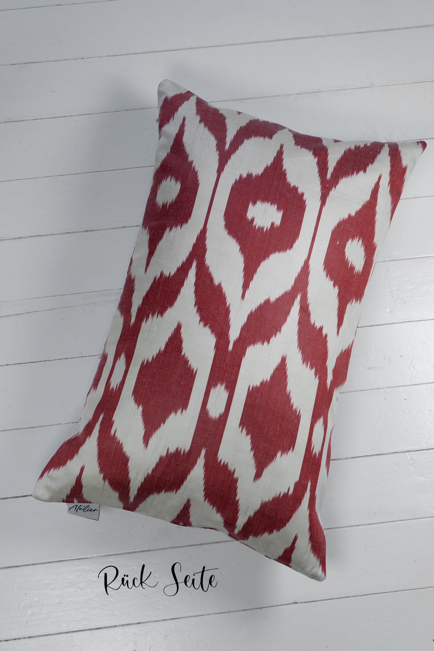 Seidenkissen TRICKY LEO rot