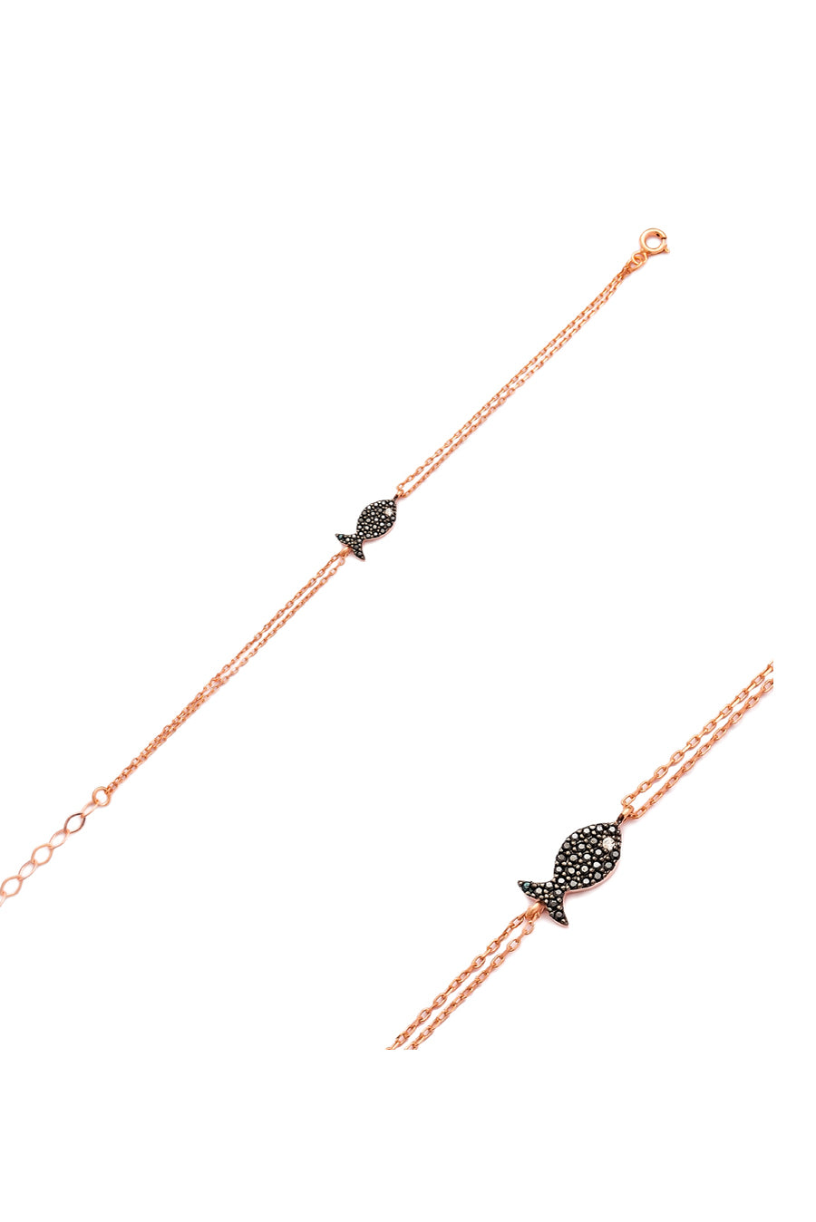 Armband HAPPY FISH roségold