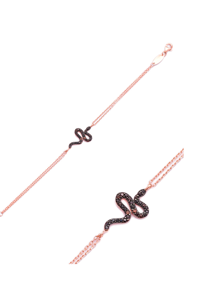 Armband SNAKE roségold