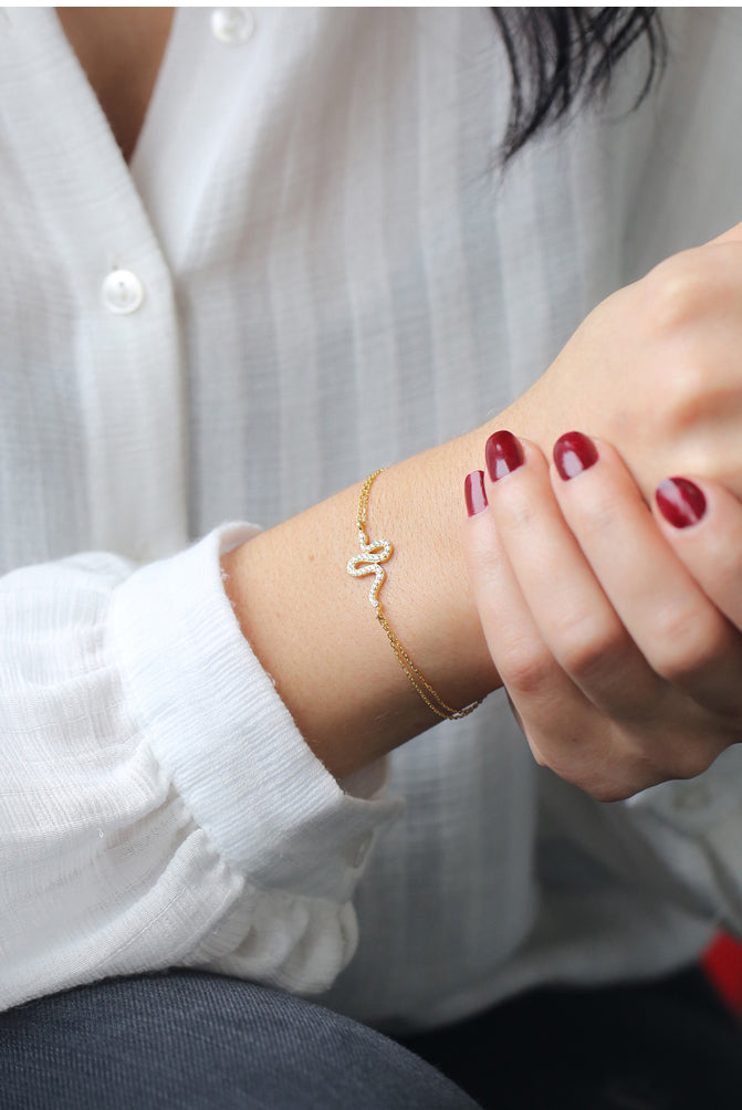 Armband SNAKE gold