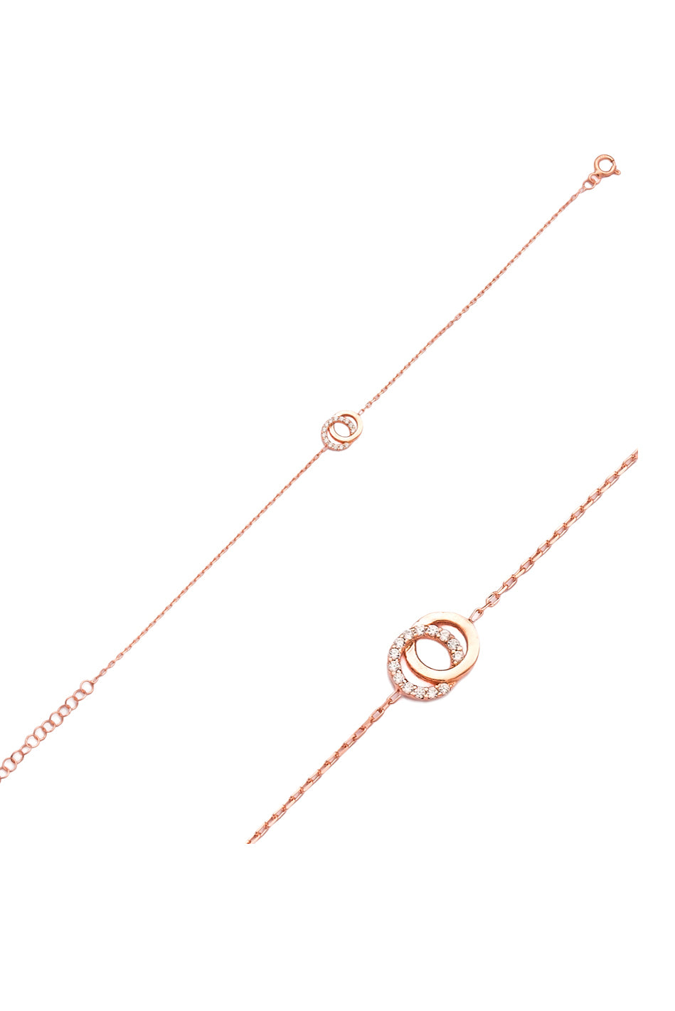 Armband DOUBLE ETERNITY roségold