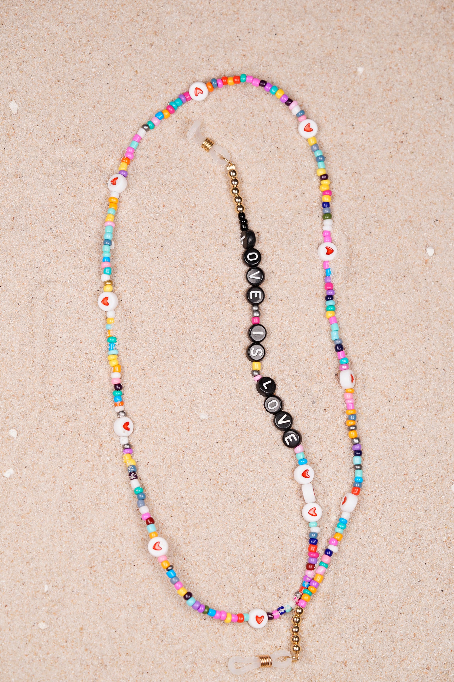 Brillenkette LOVE multicolor