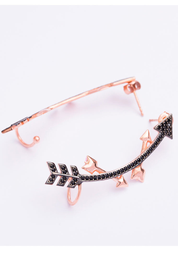Earcuff-Ohrhänger ARROW roségold