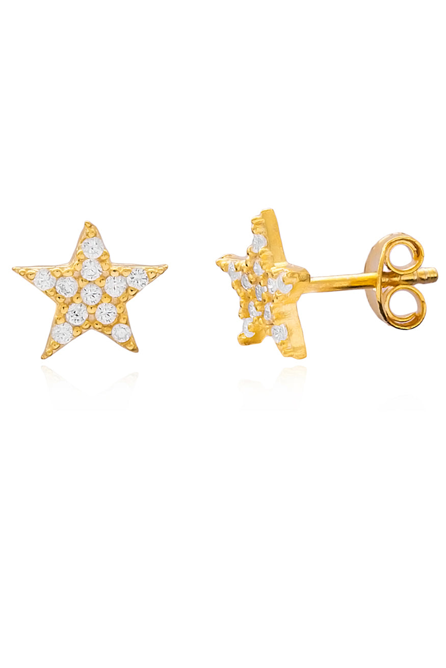 Ohrstecker STAR gold