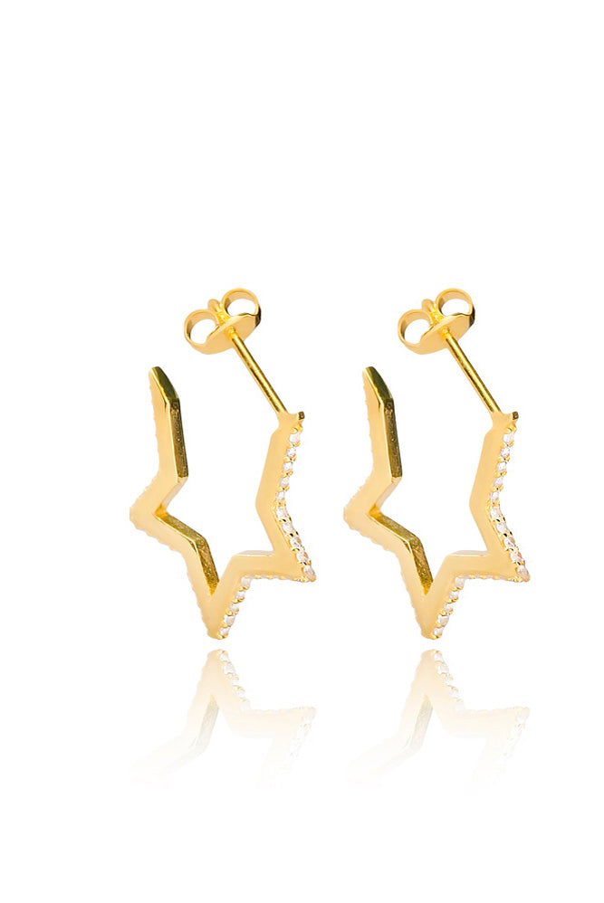 Ohrstecker STAR gold