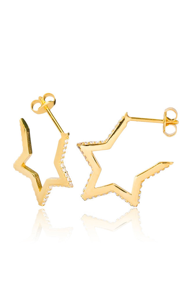 Ohrstecker STAR gold