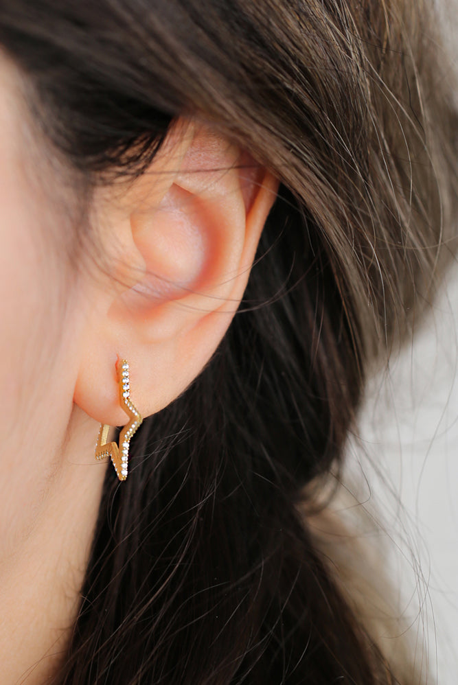 Ohrstecker STAR gold