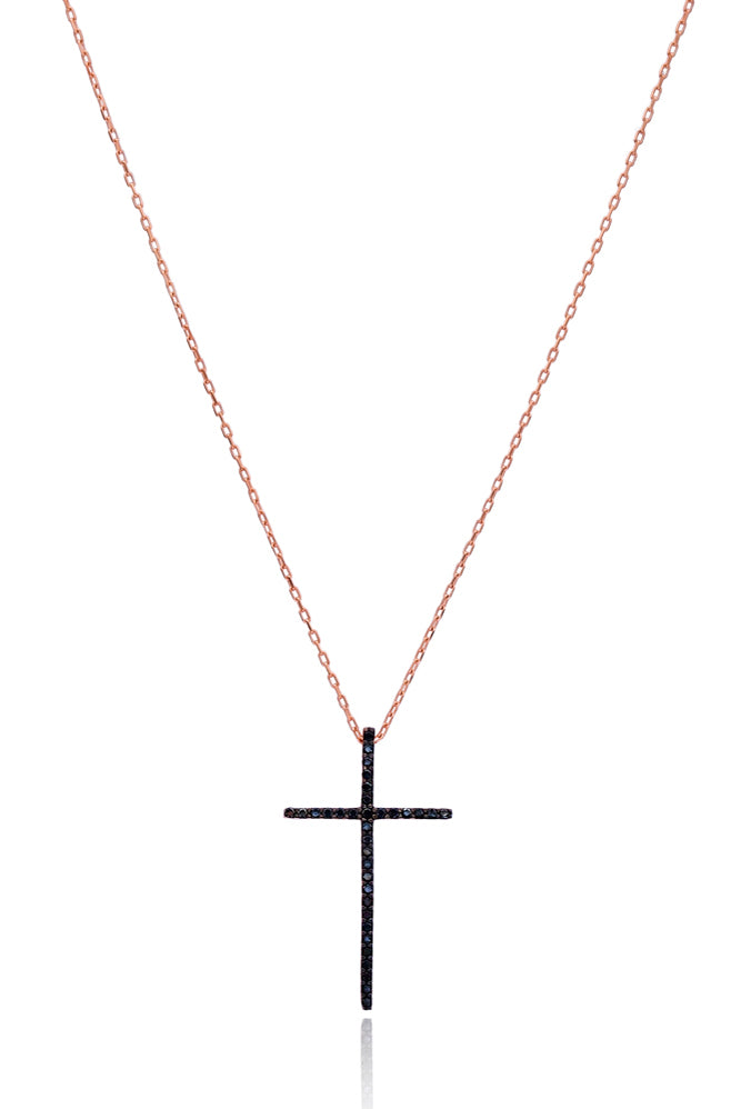 Kette CROSS roségold