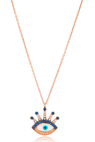 Kette MAGIC BLUE EYE gold