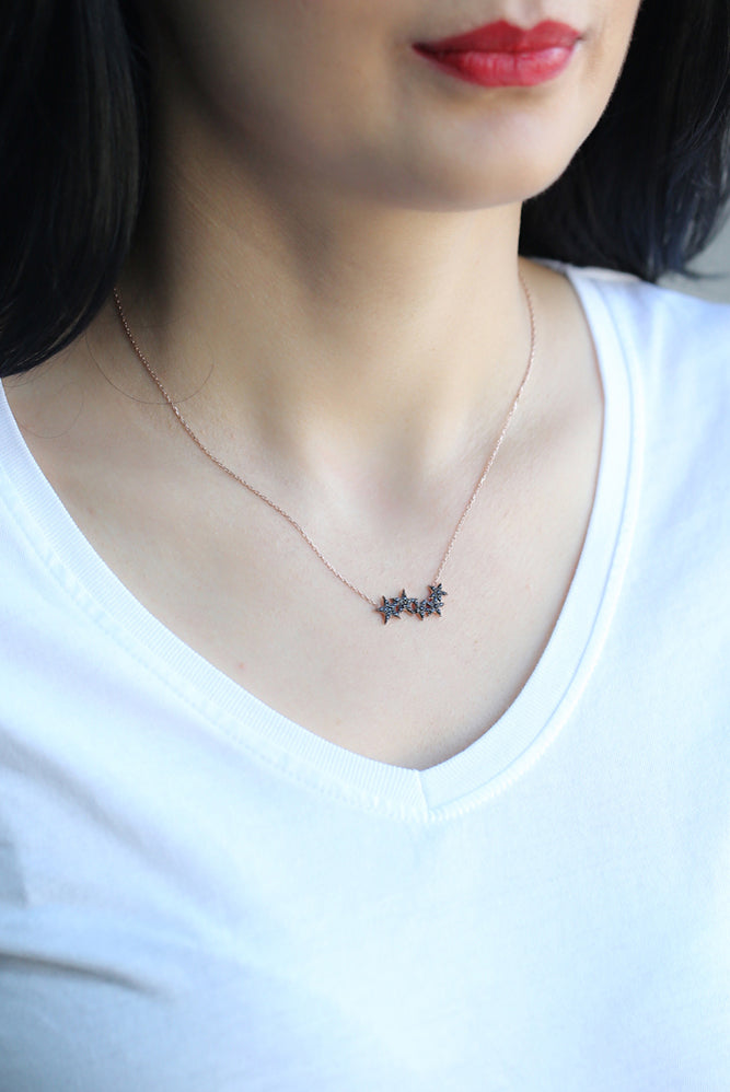 Kette STARS roségold
