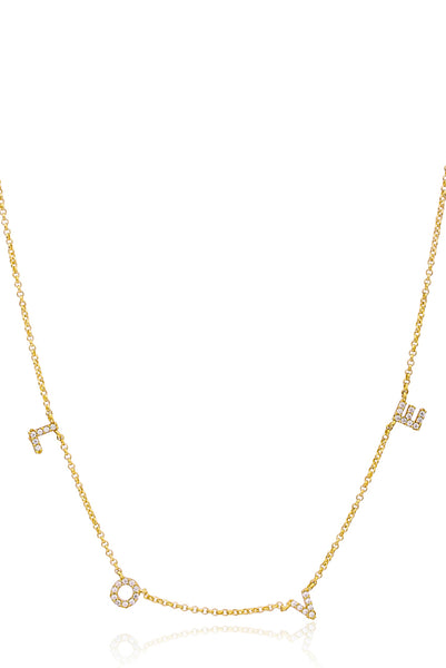 Kette LOVE gold