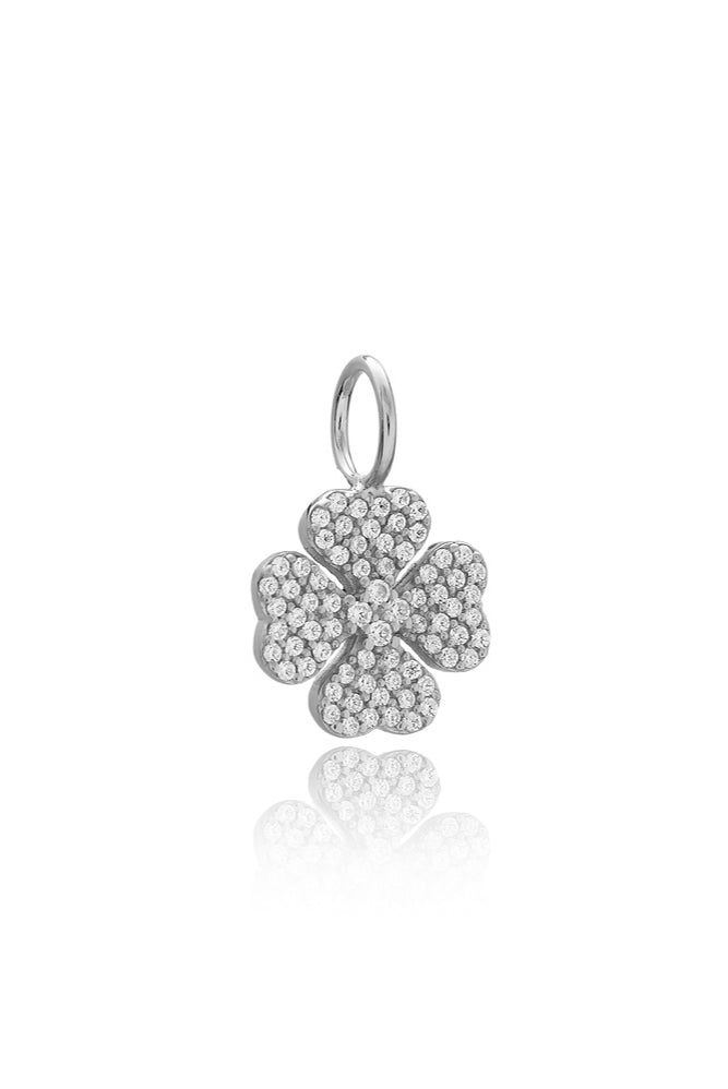 Anhänger LUCKY CLOVER silber