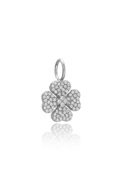 Anhänger LUCKY CLOVER silber