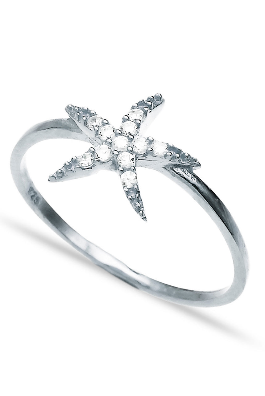 Ring STARFISH silber