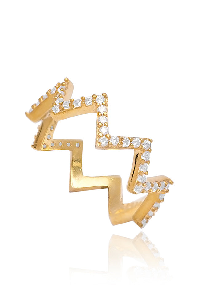 Ring ZIGZAG gold