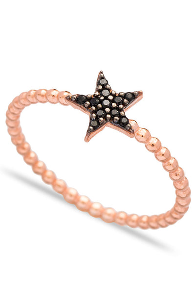 Ring BOHO STAR roségold