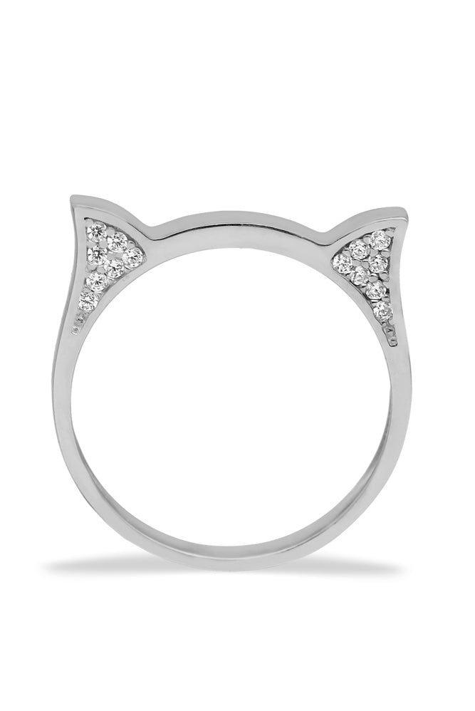 Ring CAT silber