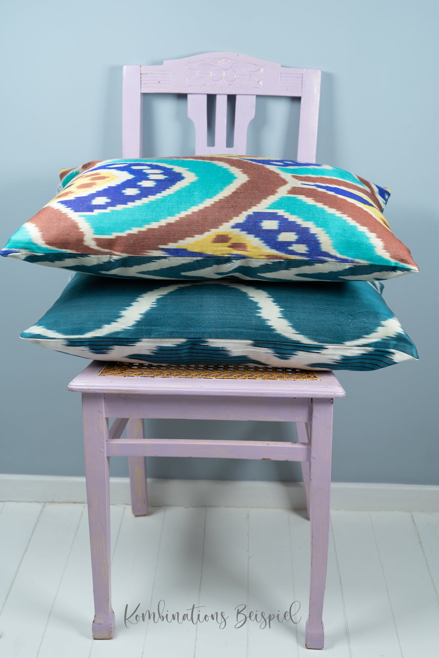 Seidenkissen COSY CANELLA türkis