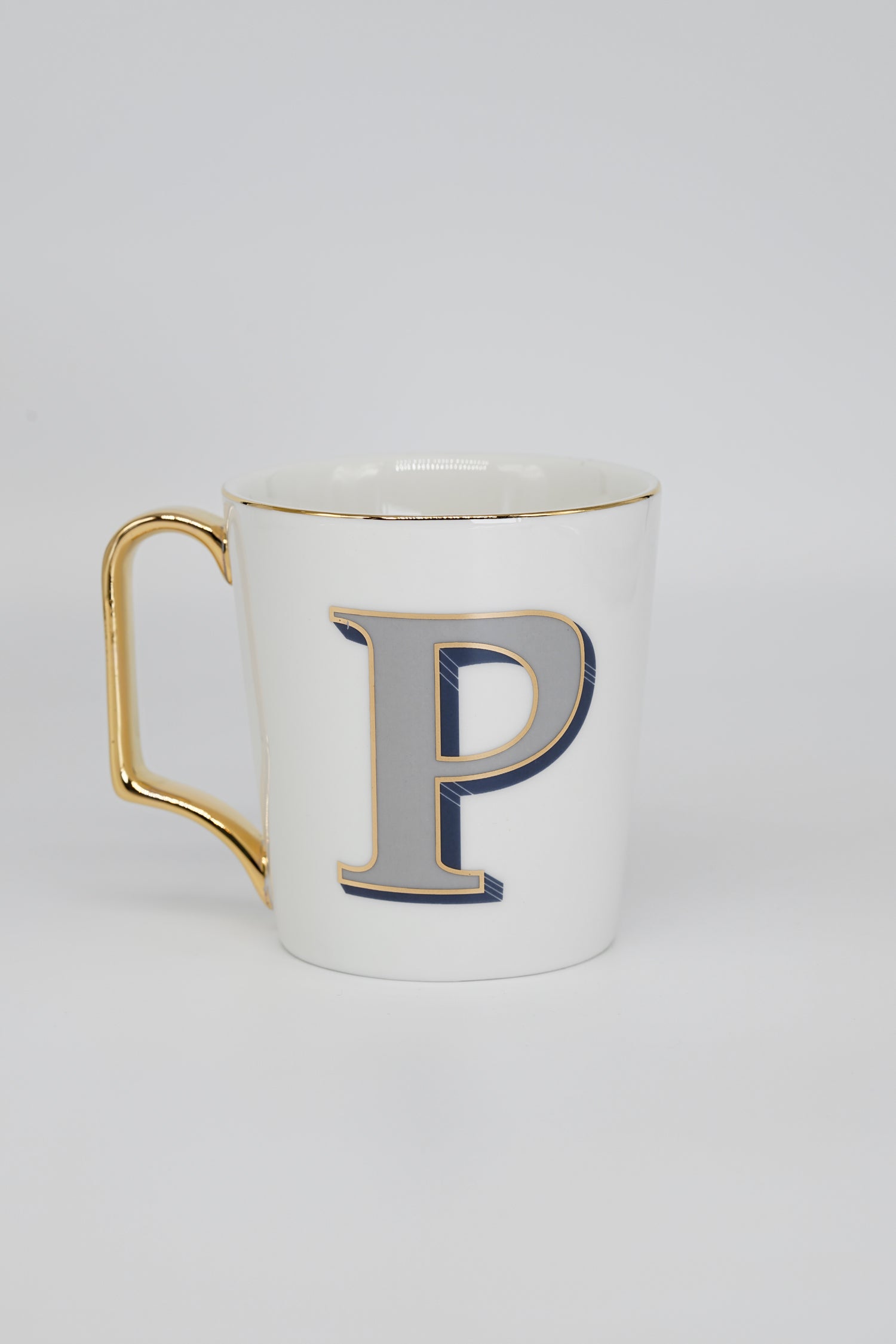 Buchstaben Tasse P