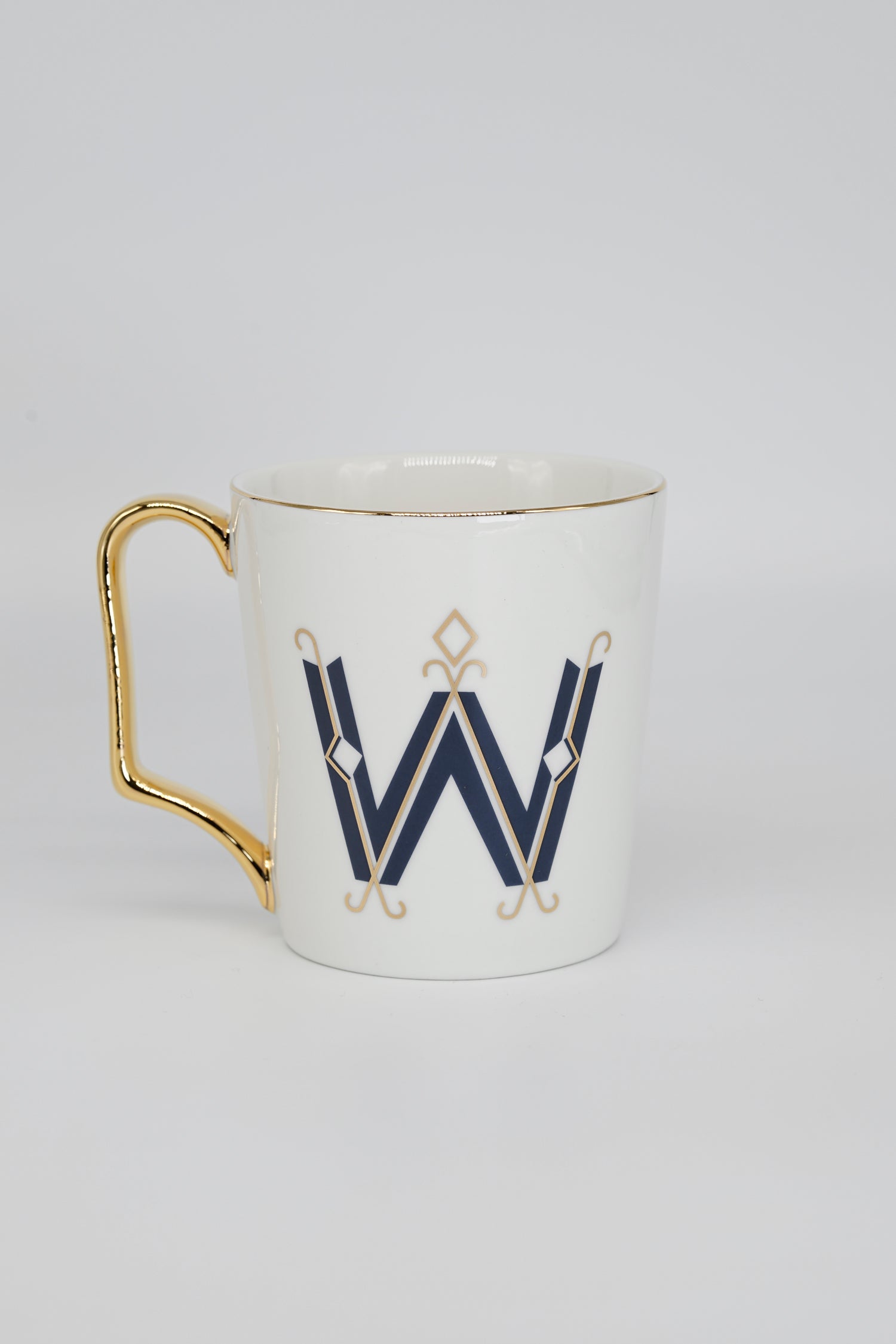 Buchstaben Tasse W
