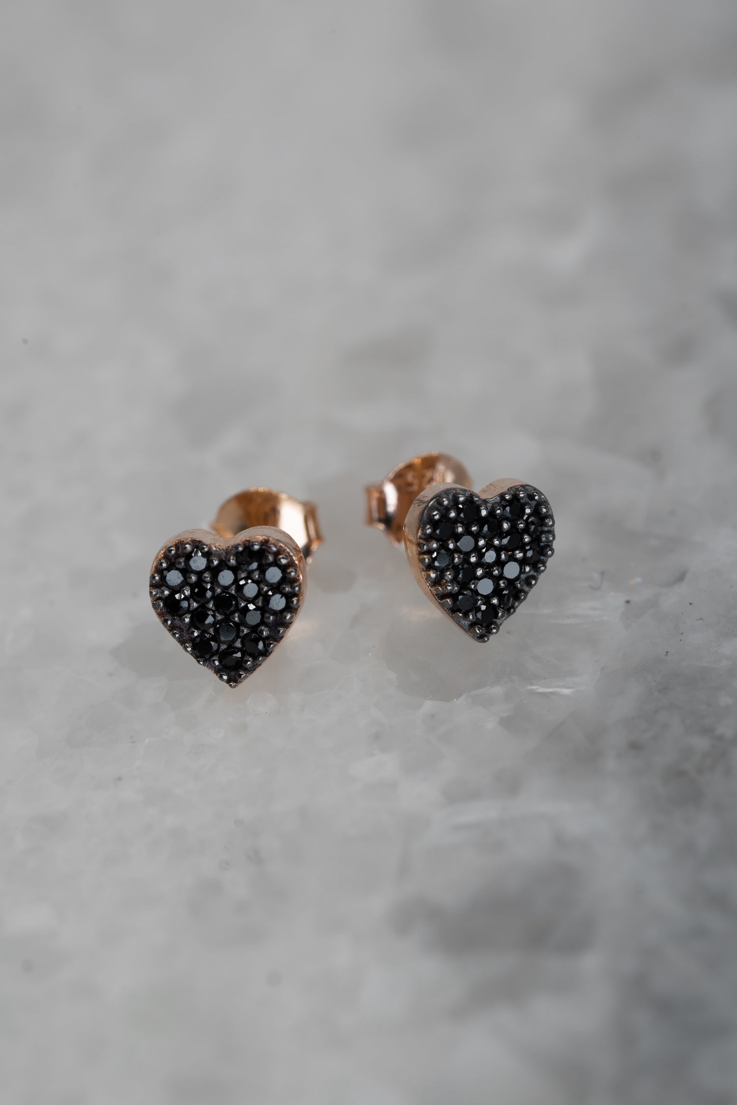 Ohrstecker HEART roségold