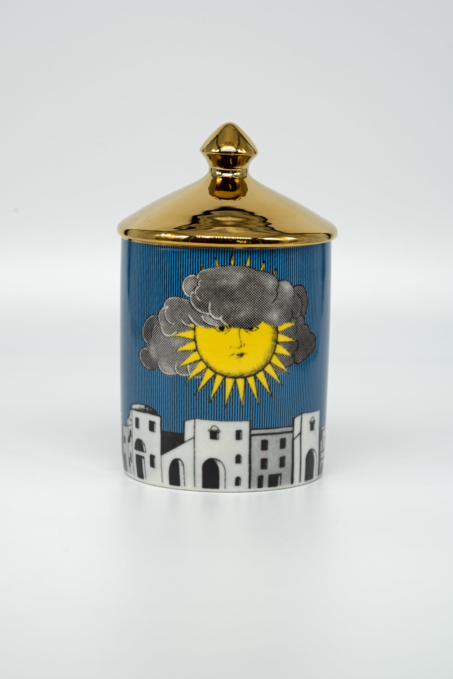 Deko Gefäß - BLUE CITY